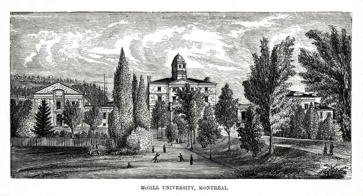 McGill University, Montreal, Kanada, 19. Jahrhundert von Unbekannt