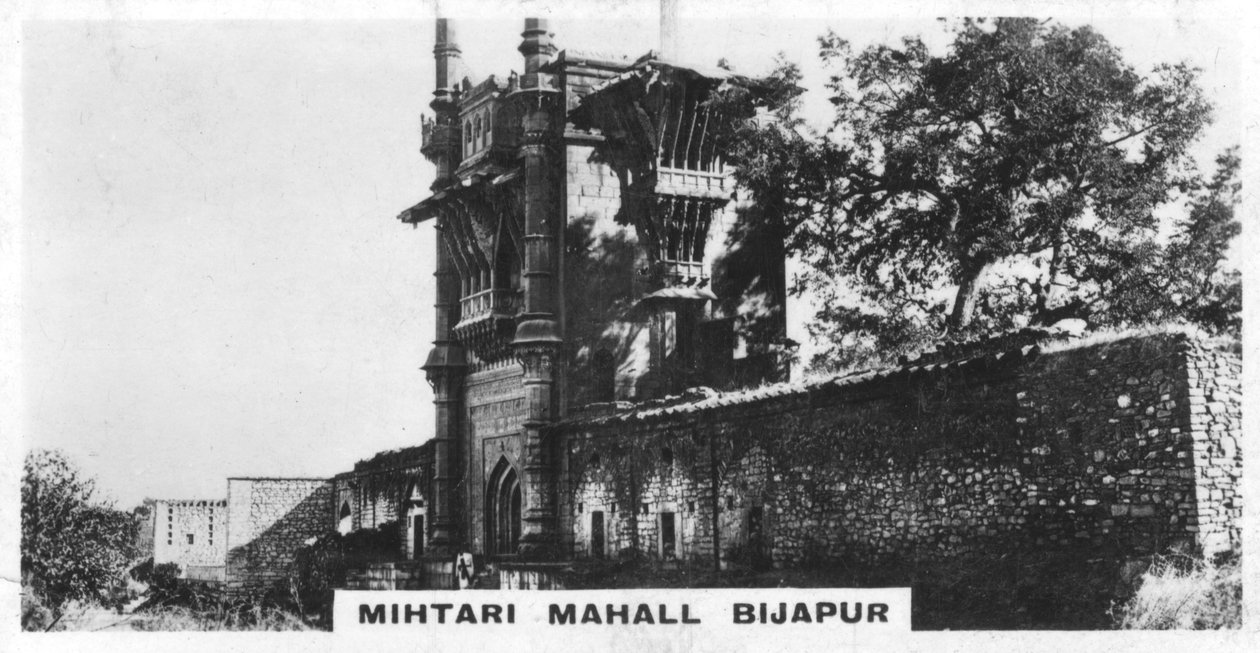 Mihtari Mahall, Bijapur, Karnataka, Indien, ca. 1925 von Unbekannt