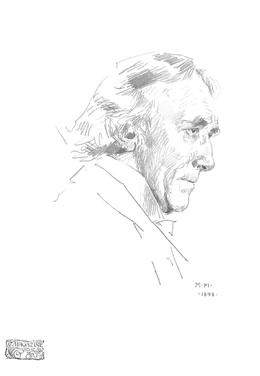 Mortimer Menpes, britischer Künstler, 1898-1899 von Unbekannt