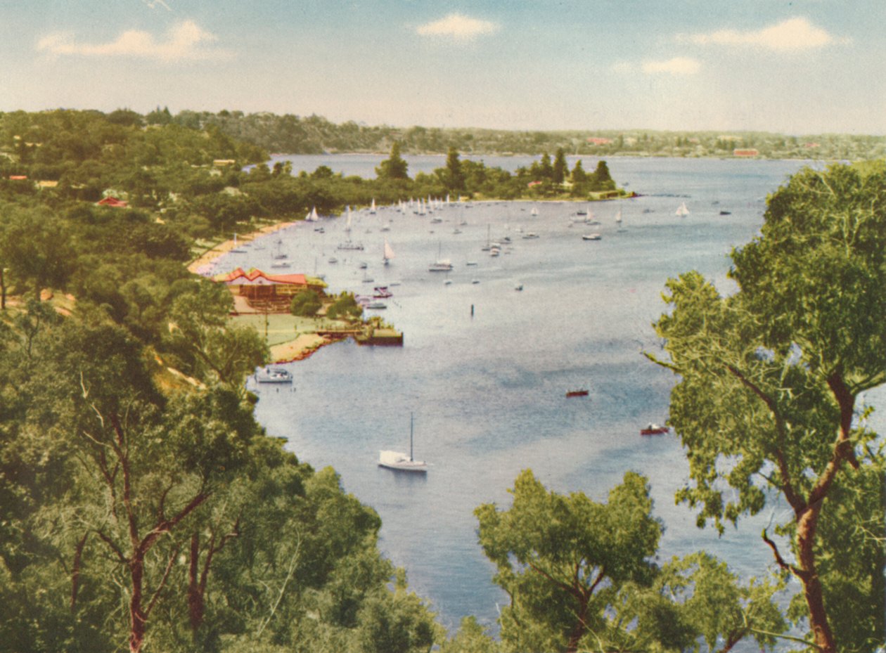 Mosman Bay, Keanes Point, Peppermint Grove, ca. 1947 von Unbekannt