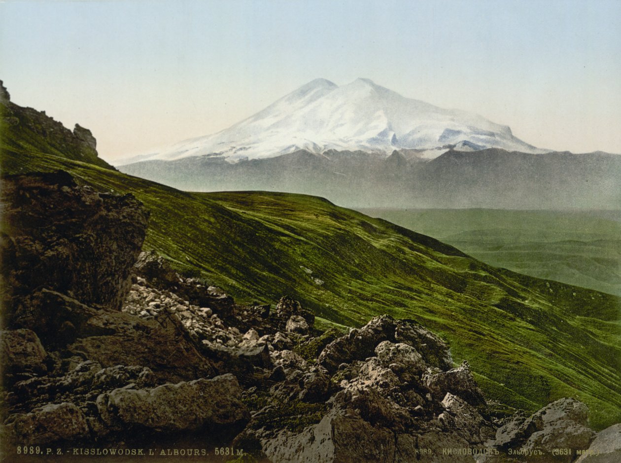 Berg in der Nähe von Kislowodsk, Russland, ca. 1895 von Unbekannt