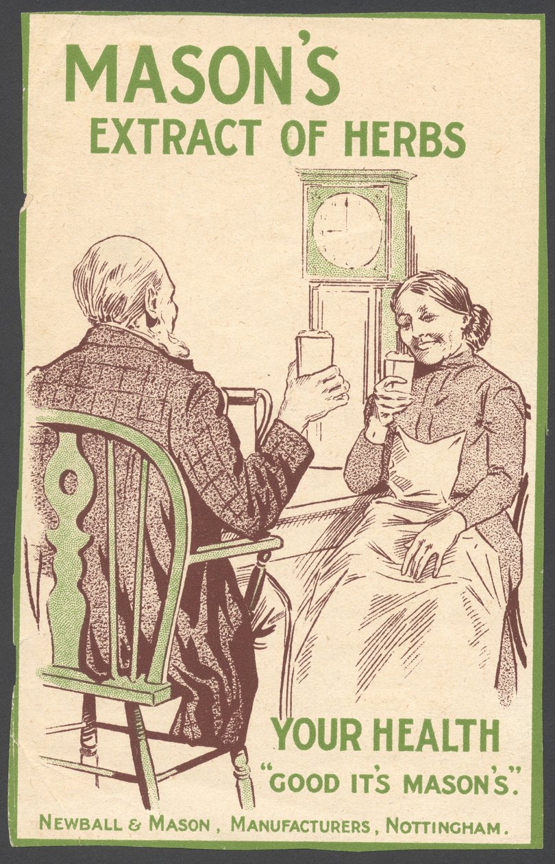 Newball & Mason Kräuterextrakt, 1890er Jahre von Unbekannt