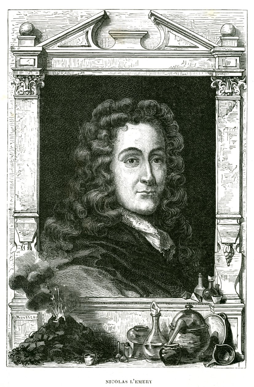 Nicholas Lemery, französischer Chemiker, 1870 von Unbekannt
