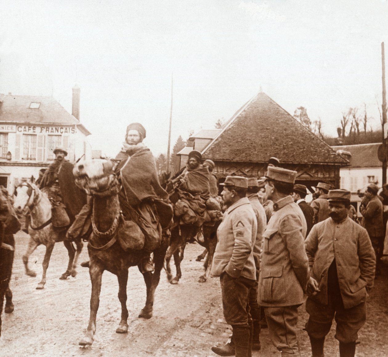 Nordafrikanische Soldaten von Unbekannt