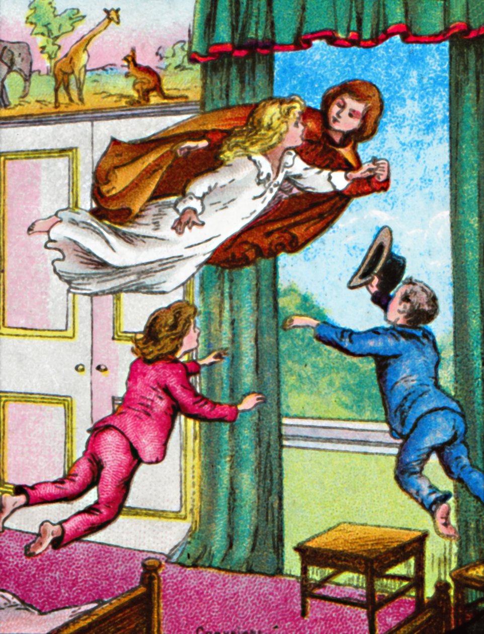 Auf nach Nimmerland, ca. 1905 von Unbekannt