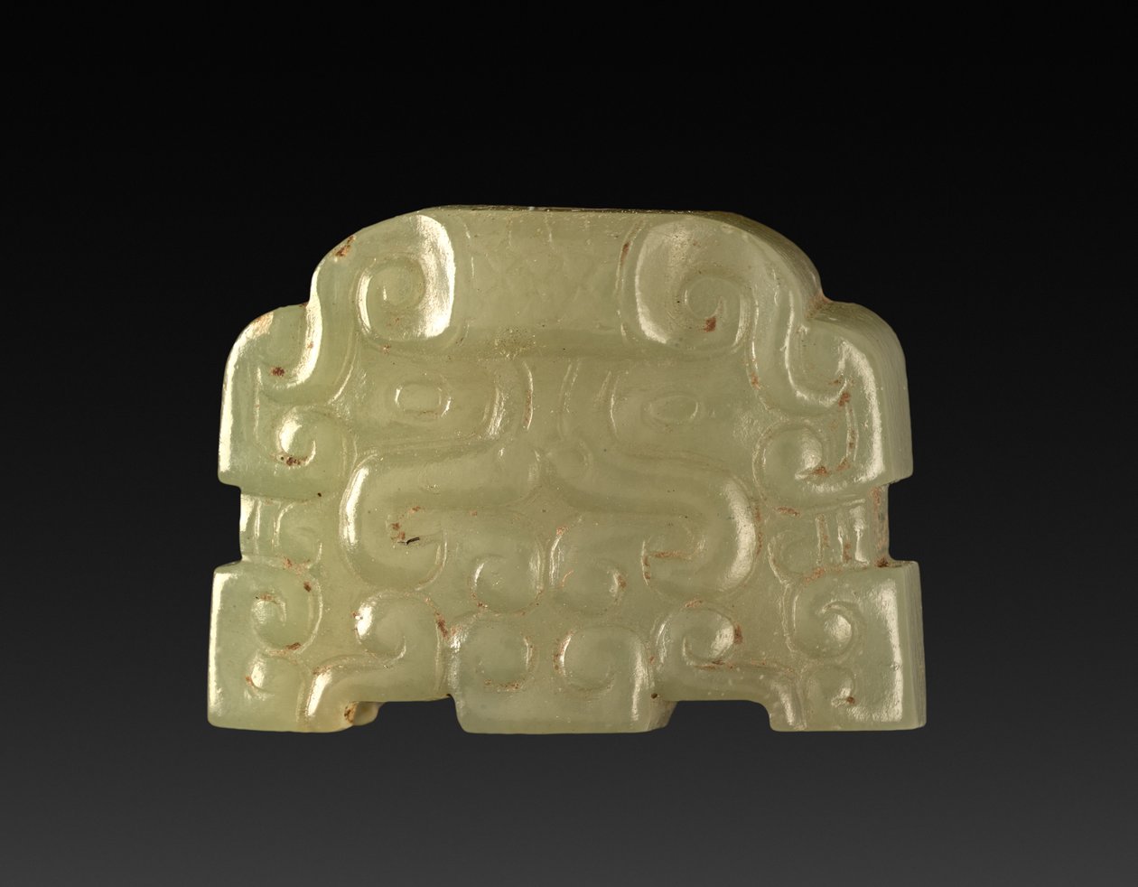 Oger-Maske Taotie, 475-221 v. Chr. von Unbekannt: Kunstdruck