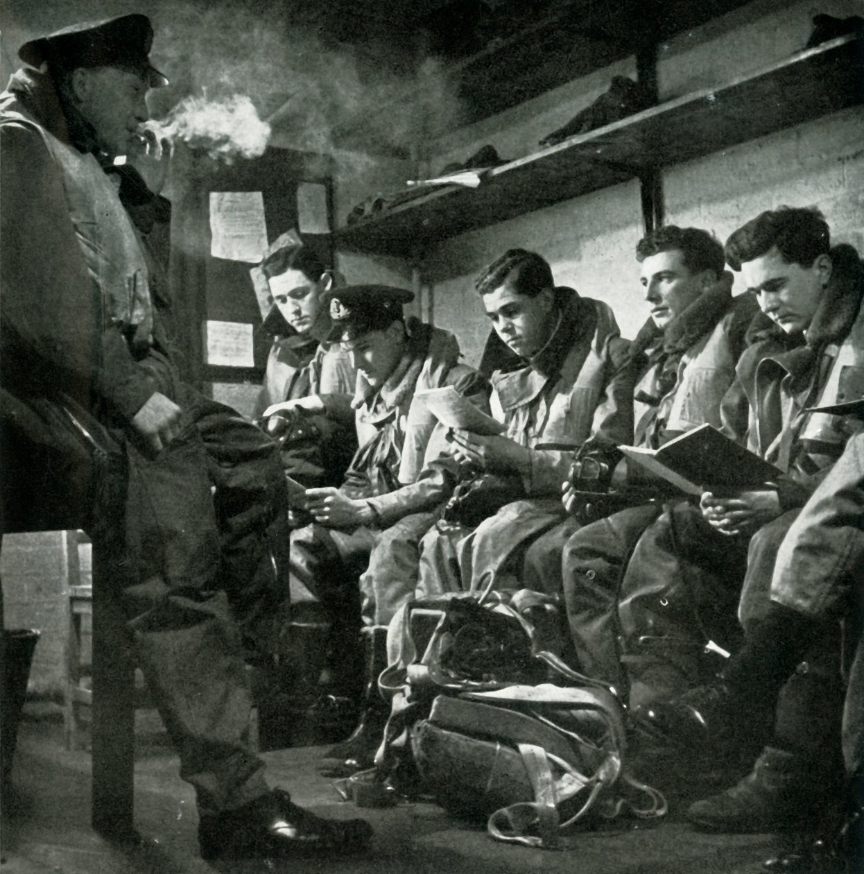 Alte Hasen - Piloten der Fleet Air Arm, ca. 1943 von Unbekannt