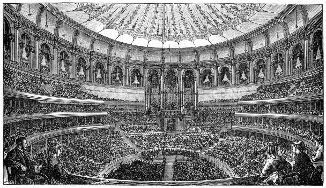 Eröffnung der Royal Albert Hall, London, 29. März 1871, 1900 von Unbekannt