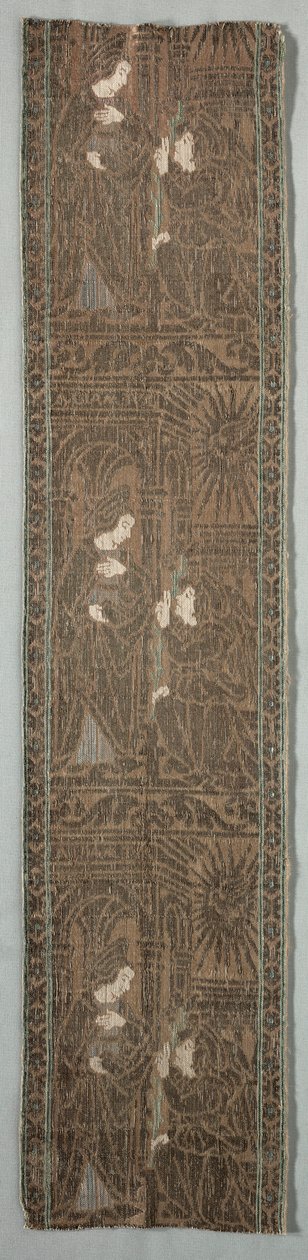 Orphrey-Band, 1450-1499 von Unbekannt: Kunstdruck kaufen