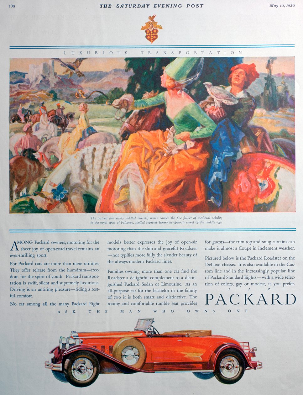 Packard-Autowerbung von Unbekannt
