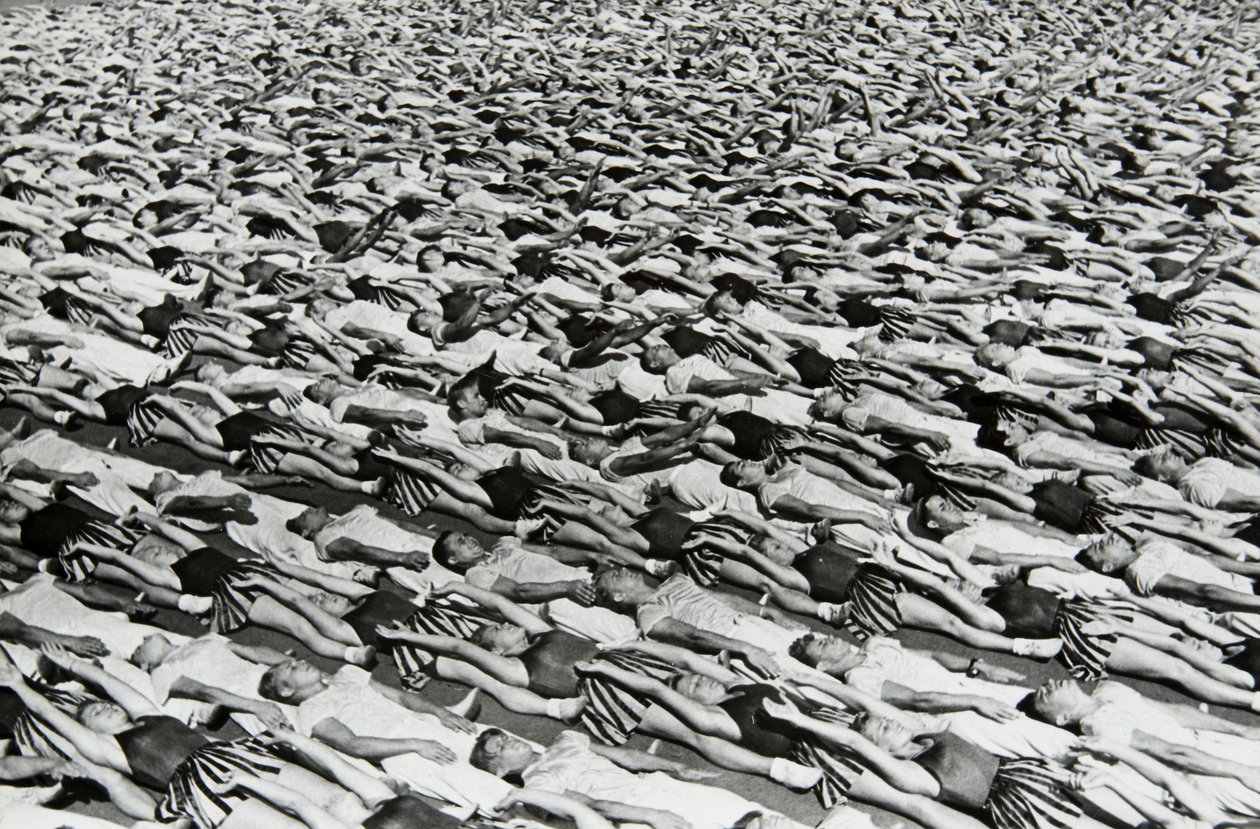 Parade der jungen Kommunisten, Moskau, UdSSR, 1930er Jahre von Unbekannt