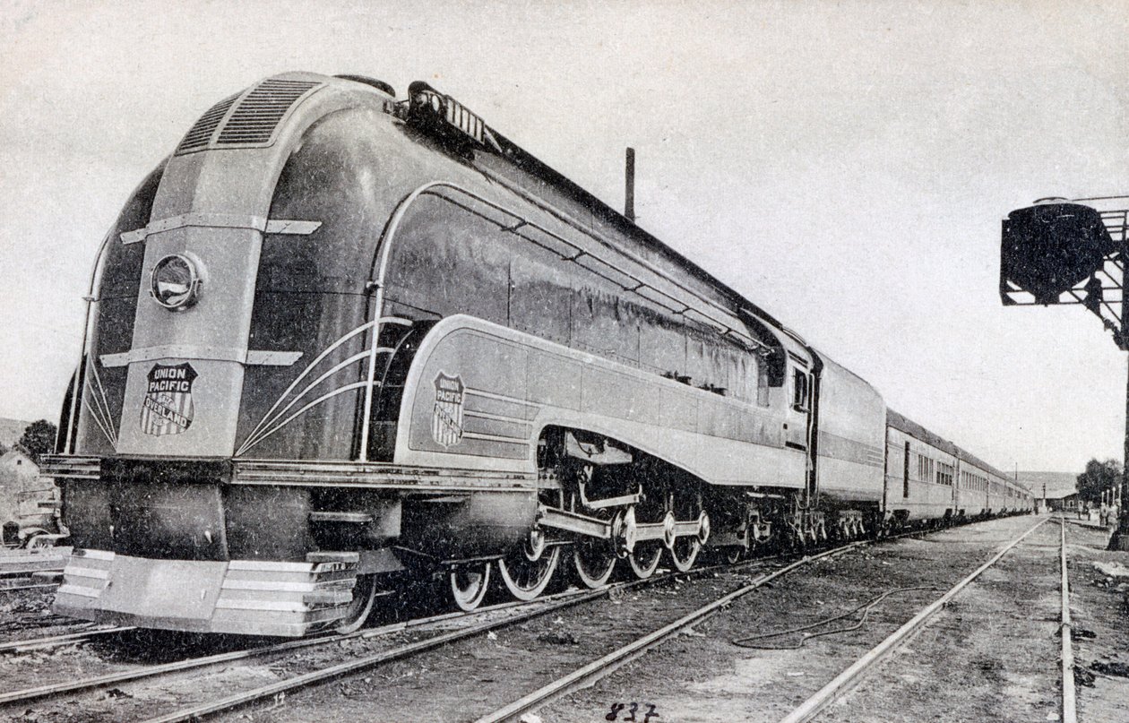 Personenzug, Pullman der Pacific Union, Amerika, 20. Jahrhundert von Unbekannt