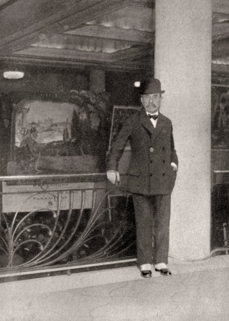 Paul Bourget, französischer Romanautor und Kritiker von Unbekannt