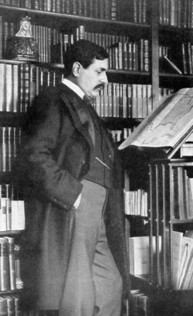 Paul Bourget, französischer Romanautor und Kritiker, spätes 19.-frühes 20. Jahrhundert von Unbekannt