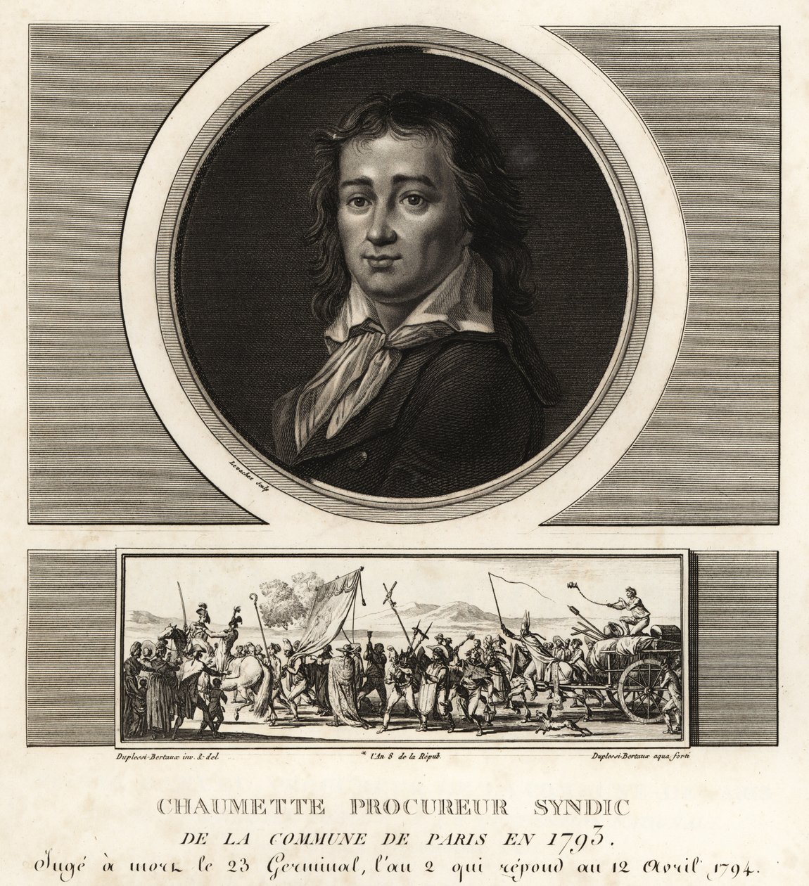 Pierre Gaspard Chaumette, Procureur Syndic de la Commune, Atheist von Unbekannt