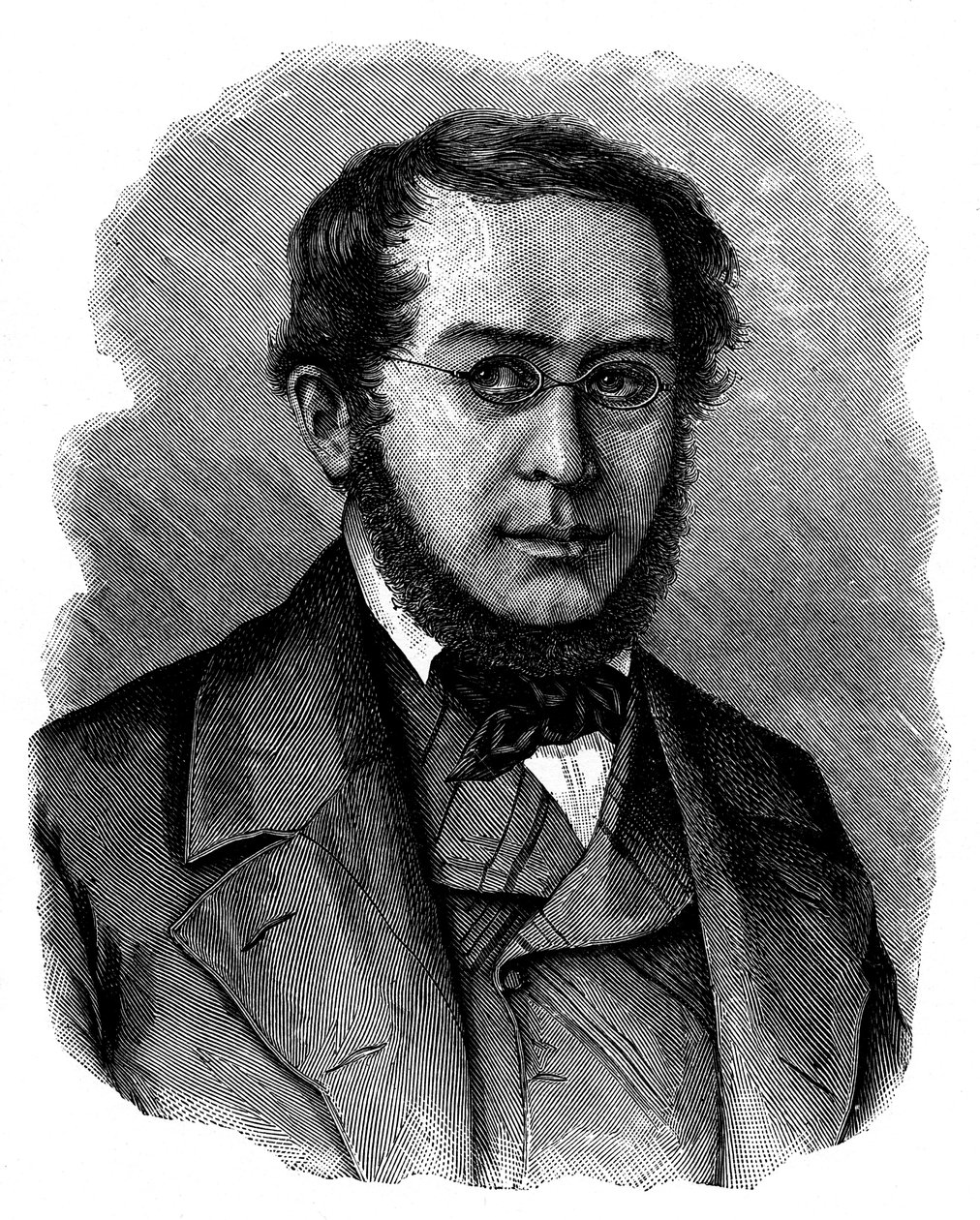Pierre Joseph Proudhon, französischer Sozialist-Anarchist und Journalist des 19. Jahrhunderts von Unbekannt