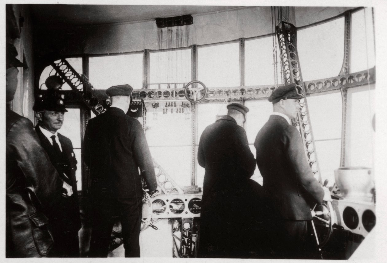 Pilotenkabine, Zeppelin LZ 127 Graf Zeppelin, 1933