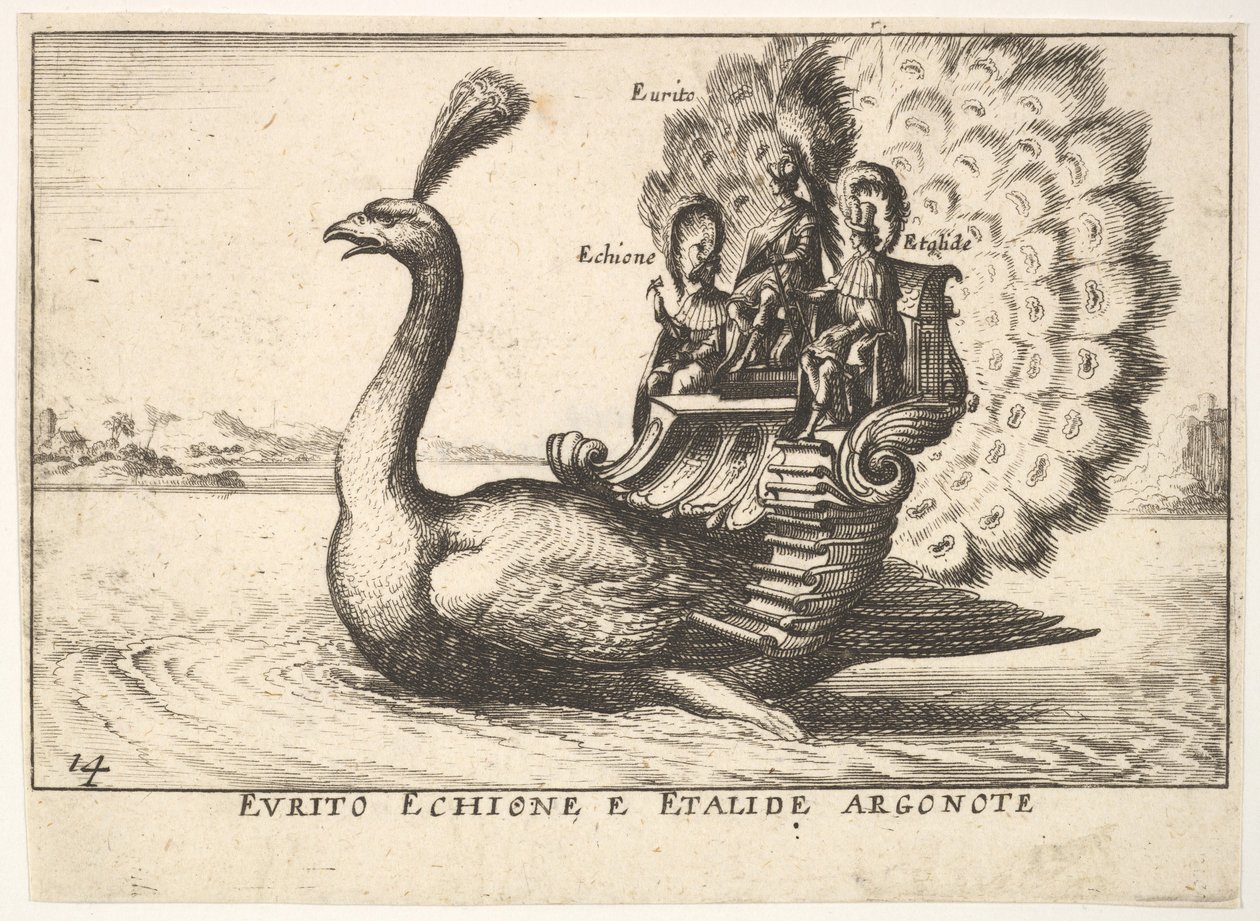 Tafel 14: Die Argonauten Eurytus, Echion und Aethalides von Unbekannt