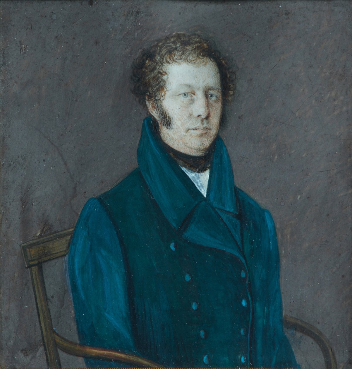 Porträt von Alexey Gavrilovich Popov, 1760-1857, zweites Viertel des 19. Jahrhunderts von Unbekannt