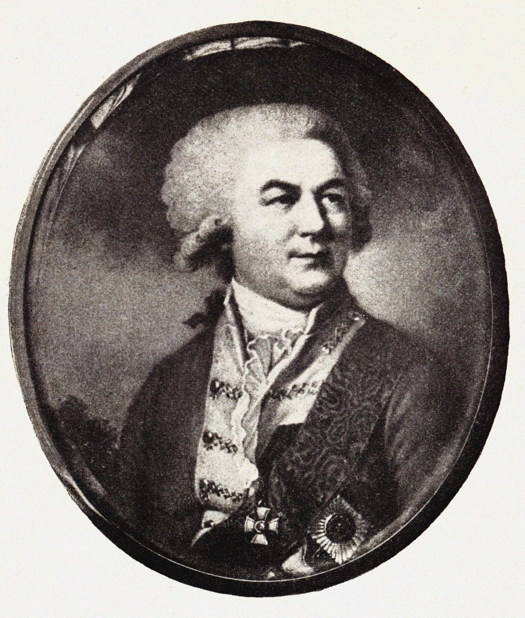 Porträt von Graf Pyotr Zavadovsky 1739-1812, frühes 19. Jahrhundert von Unbekannt