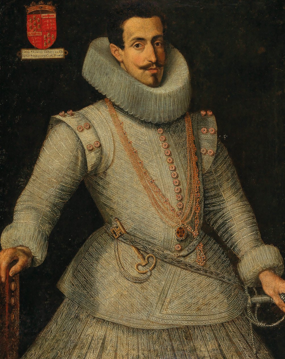 Porträt von Dom Manuel de Moura Corte-Real, 2. Marquis von Castel Rodrigo von Unbekannt
