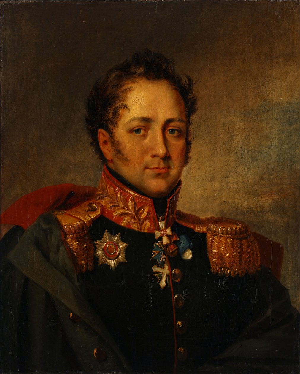 Porträt von General Alexander Alexandrowitsch Pissarew 1780-1848, erstes Viertel des 19. Jahrhunderts von Unbekannt