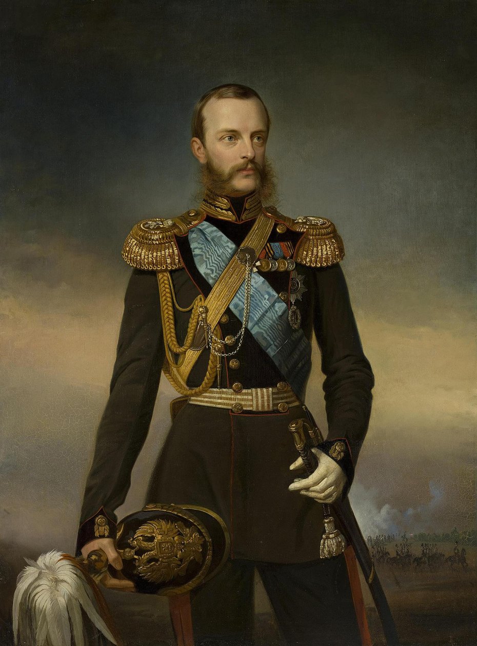 Porträt von Großfürst Michael Nikolajewitsch von Russland 1832-1909, frühe 1860er Jahre von Unbekannt