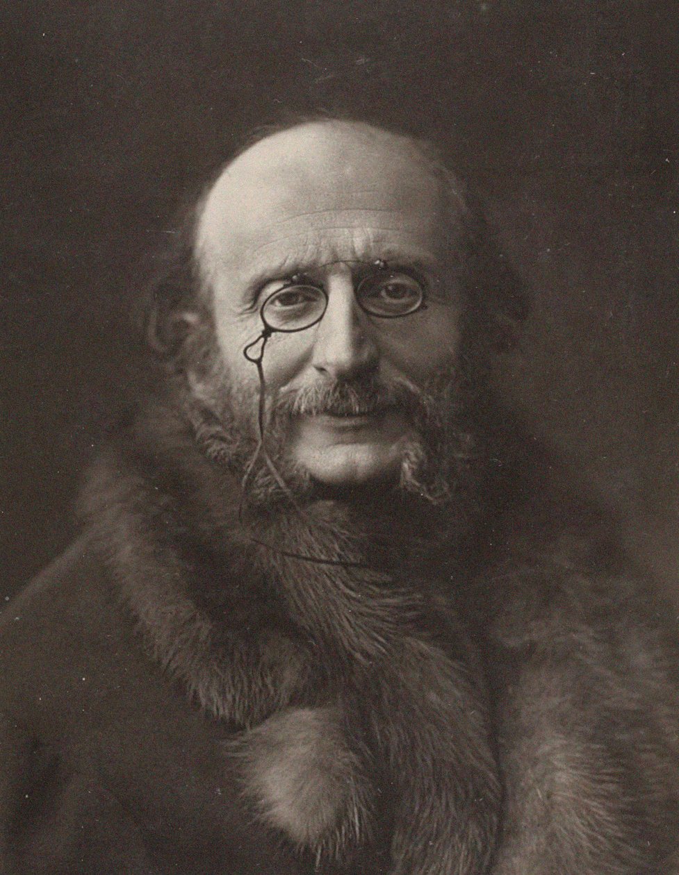 Porträt von Jacques Offenbach 1819-1880 von Unbekannt