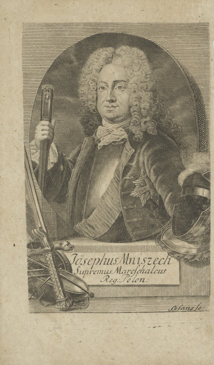 Porträt von Jozef Wandalin Mniszech von Unbekannt