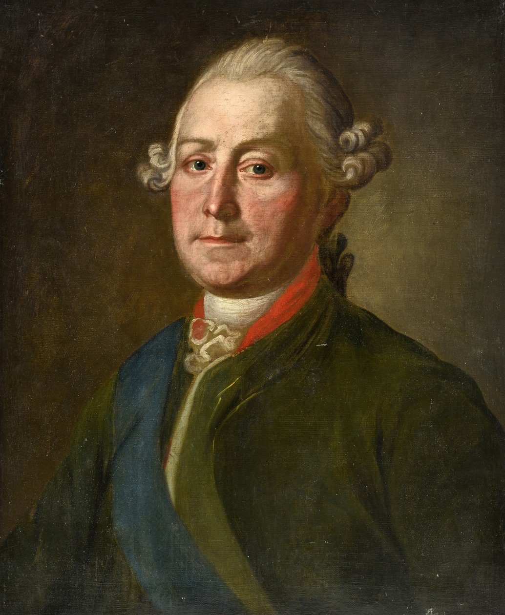 Porträt von Lev Alexandrowitsch Naryschkin, zweite Hälfte des 18. Jahrhunderts von Unbekannt