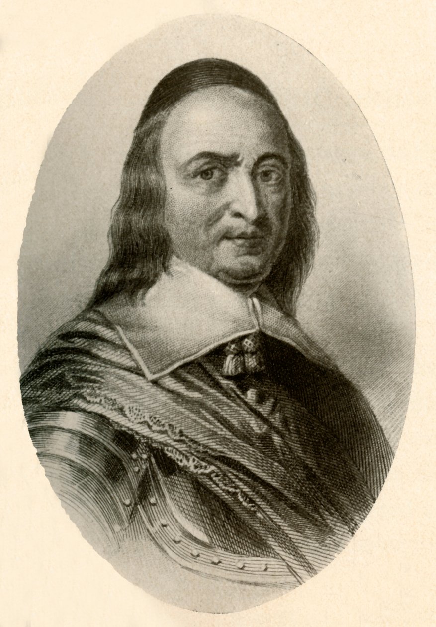 Porträt von Peter Stuyvesant, in Rüstung und Schädelkappe, 1647, 1937 von Unbekannt