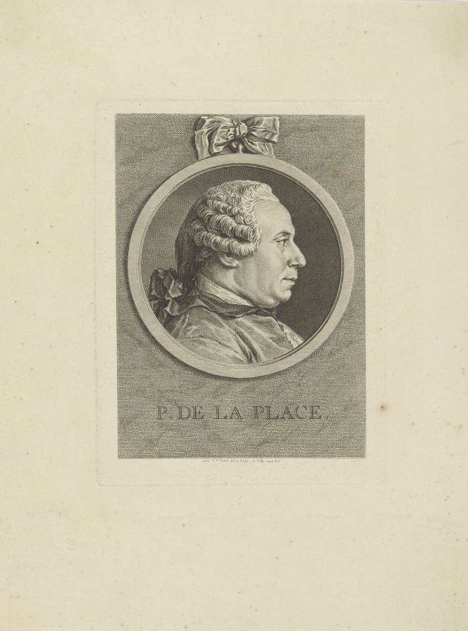 Porträt von Pierre-Antoine de La Place 1707-1793, 1762 von Unbekannt