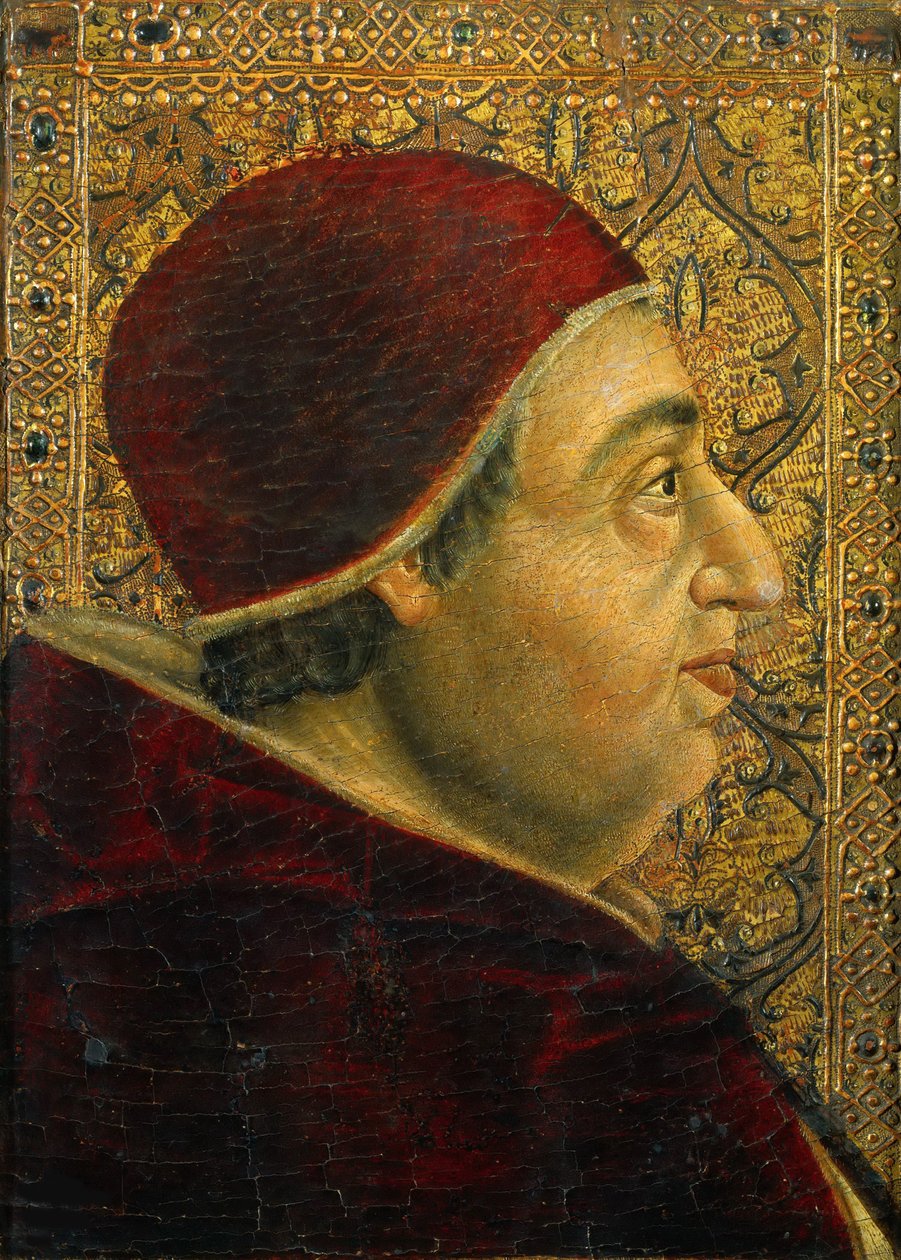Porträt von Papst Alexander VI. 1431-1503, 1490er Jahre von Unbekannt