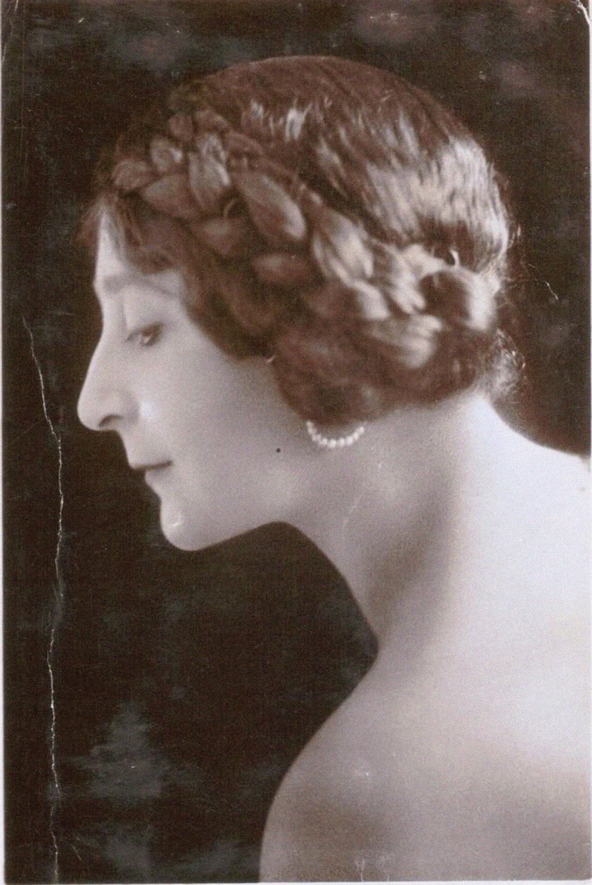 Porträt von Prinzessin Olga Alexandrowna Jurjewskaja 1873-1925, 1910er Jahre von Unbekannt