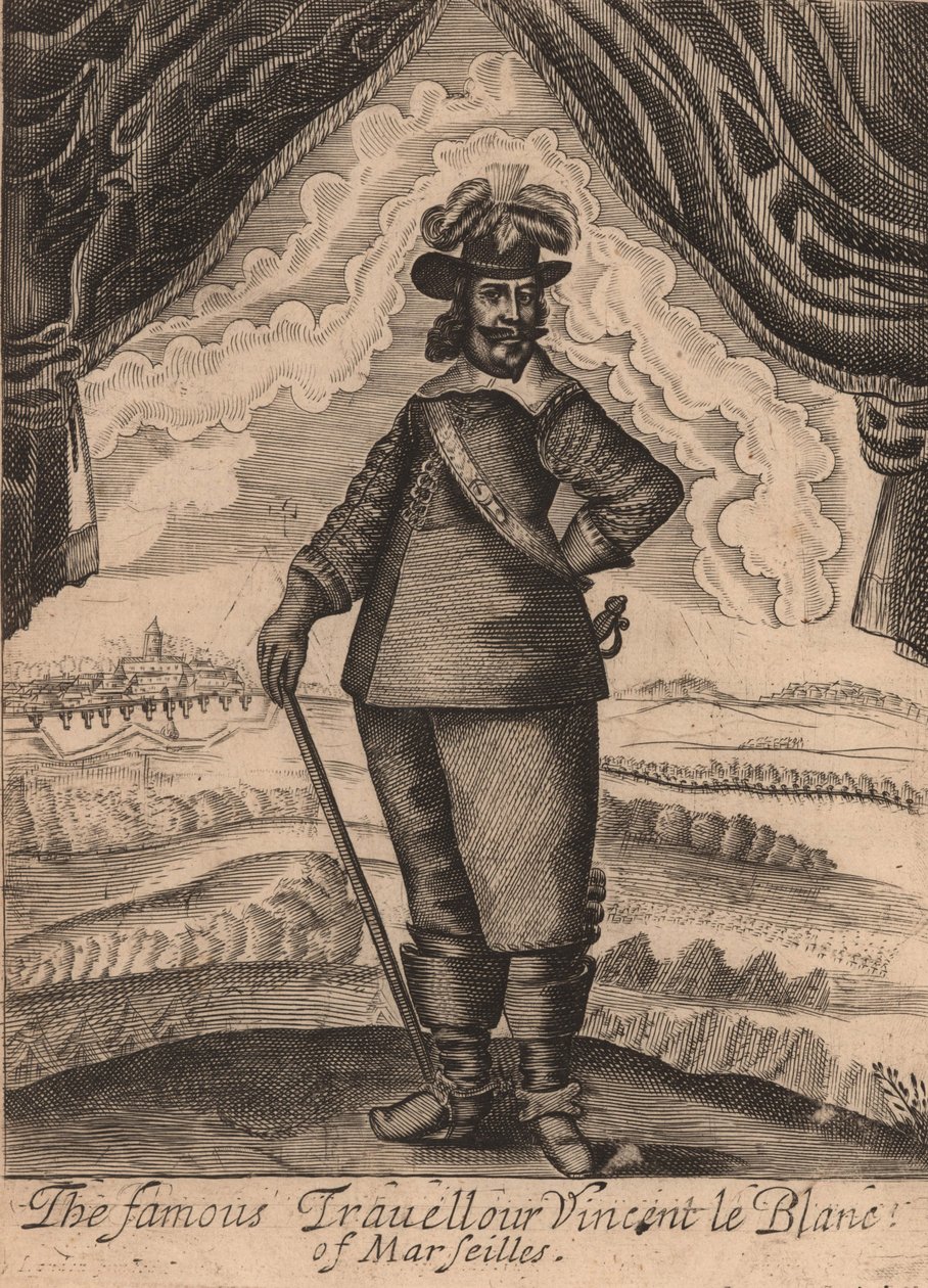Porträt von Vincent Le Blanc, 1660 von Unbekannt