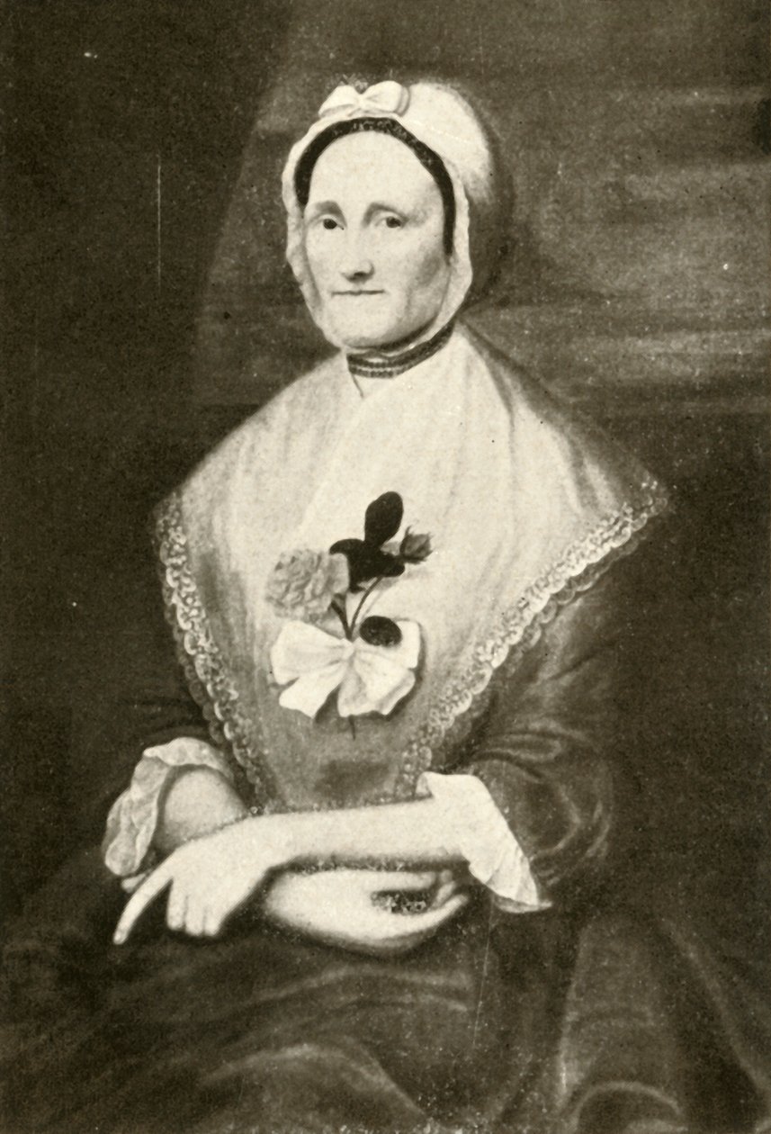 Porträt einer niederländischen Dame der New York Kolonie, ca. 1765, 1937 von Unbekannt