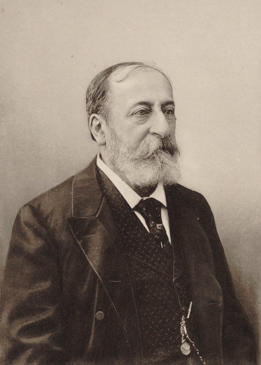Porträt des Komponisten Camille Saint-Saëns von Unbekannt