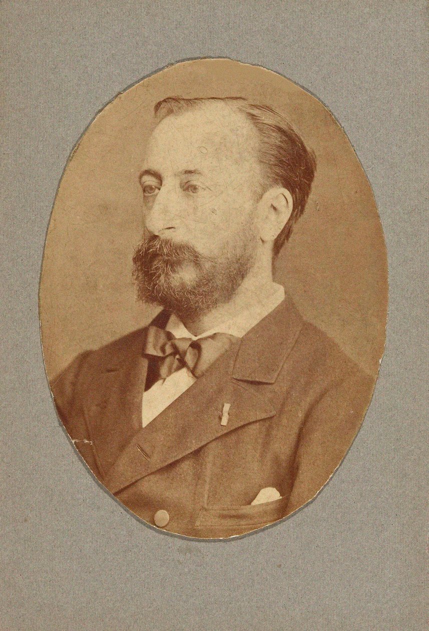 Porträt des Komponisten Camille Saint-Saëns 1835-1921 von Unbekannt