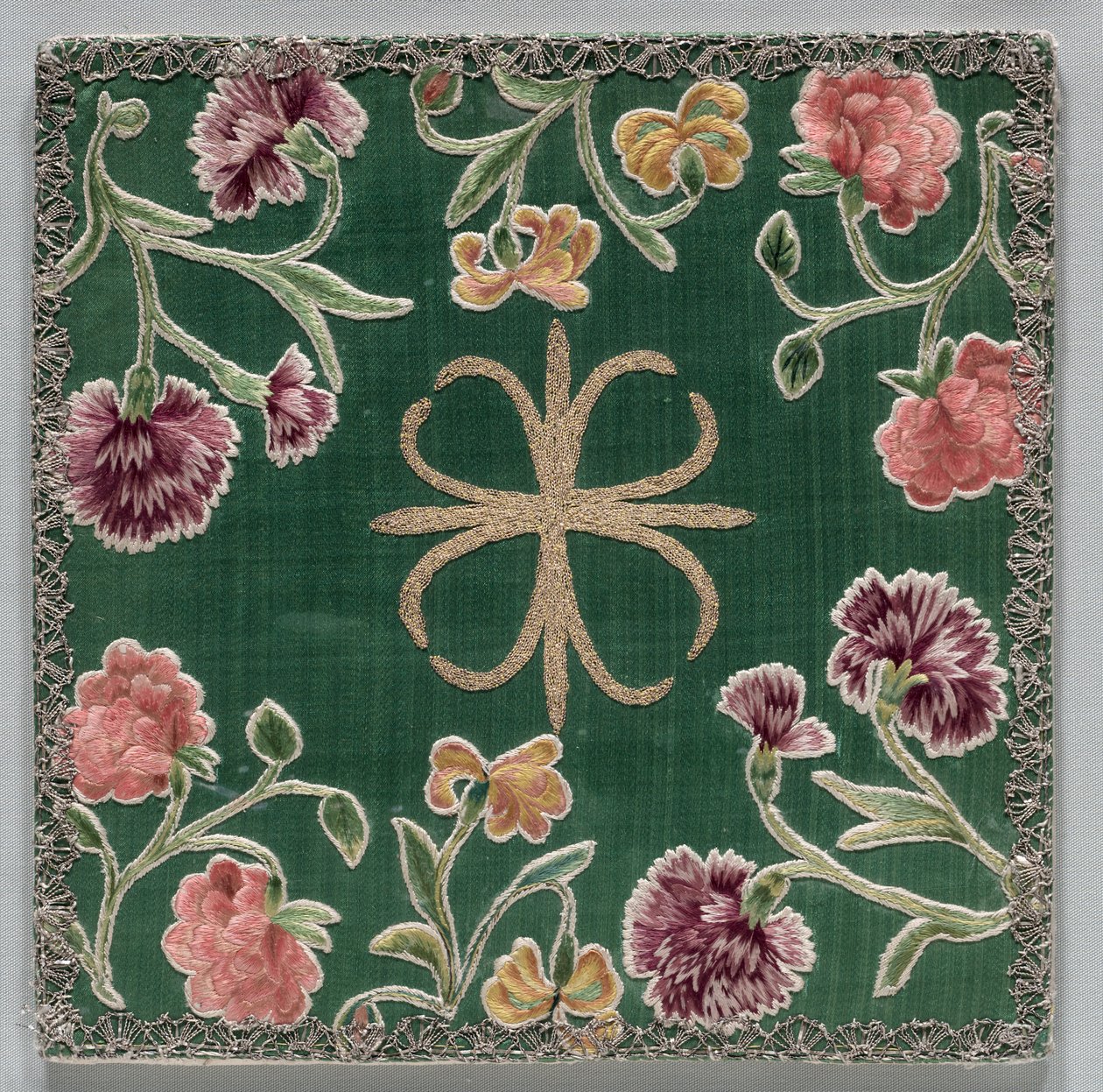 Beutel für den Kelchdeckel, 1700er Jahre von Unbekannt