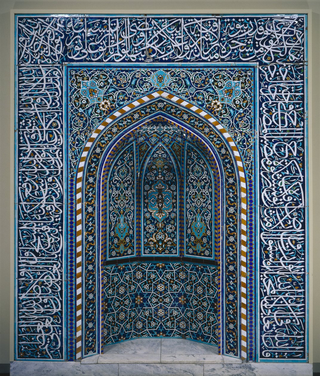 Gebetsnische Mihrab, frühes 1600er von Unbekannt