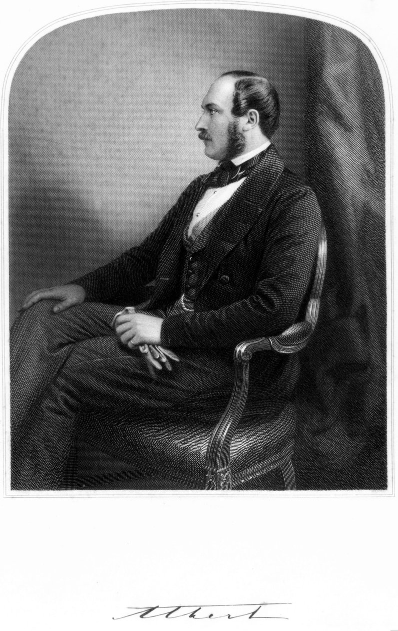 Prinz Albert, Gemahl von Königin Victoria, um 1850-1859 von Unbekannt