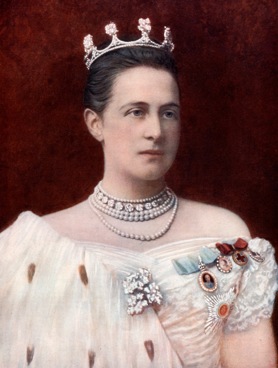 Prinzessin Olga Konstantinowna von Russland, spätes 19. - frühes 20. Jahrhundert von Unbekannt