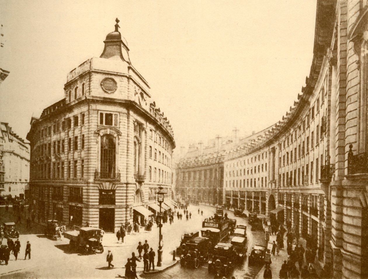 Regent Street wieder aufgebaut, um 1930 von Unbekannt
