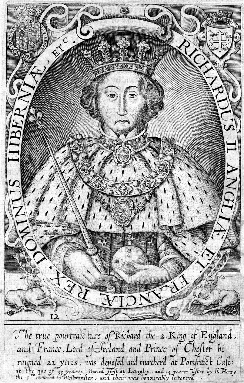Richard II., König von England von Unbekannt