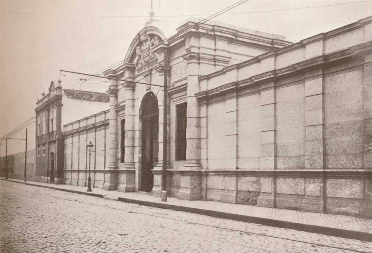 Eingang zum Haus der Korrektur, 1914 von Unbekannt