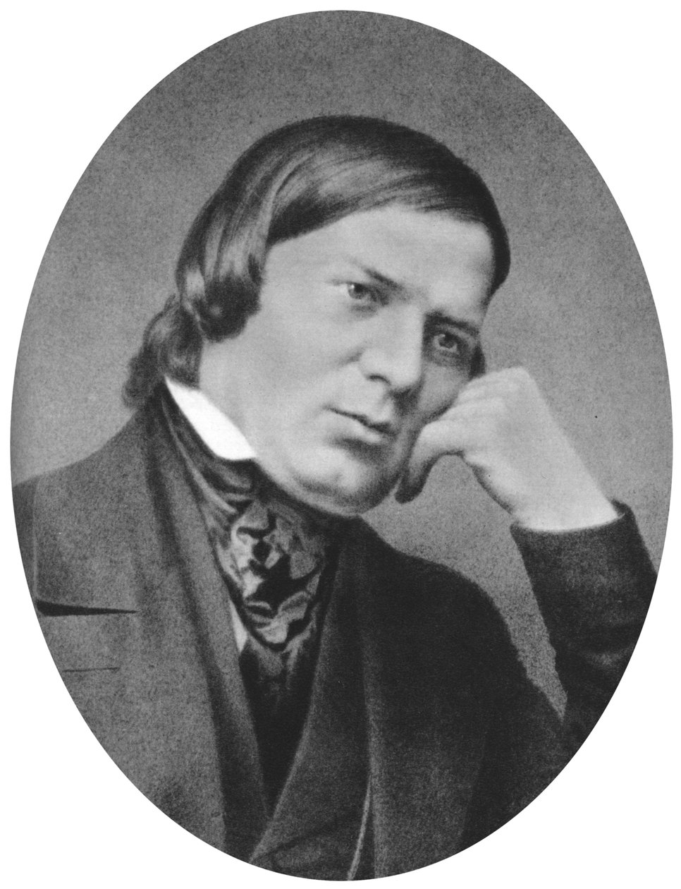 Robert Schumann 1810-1856, deutscher Komponist, Ästhet und einflussreicher Musikkritiker von Unbekannt