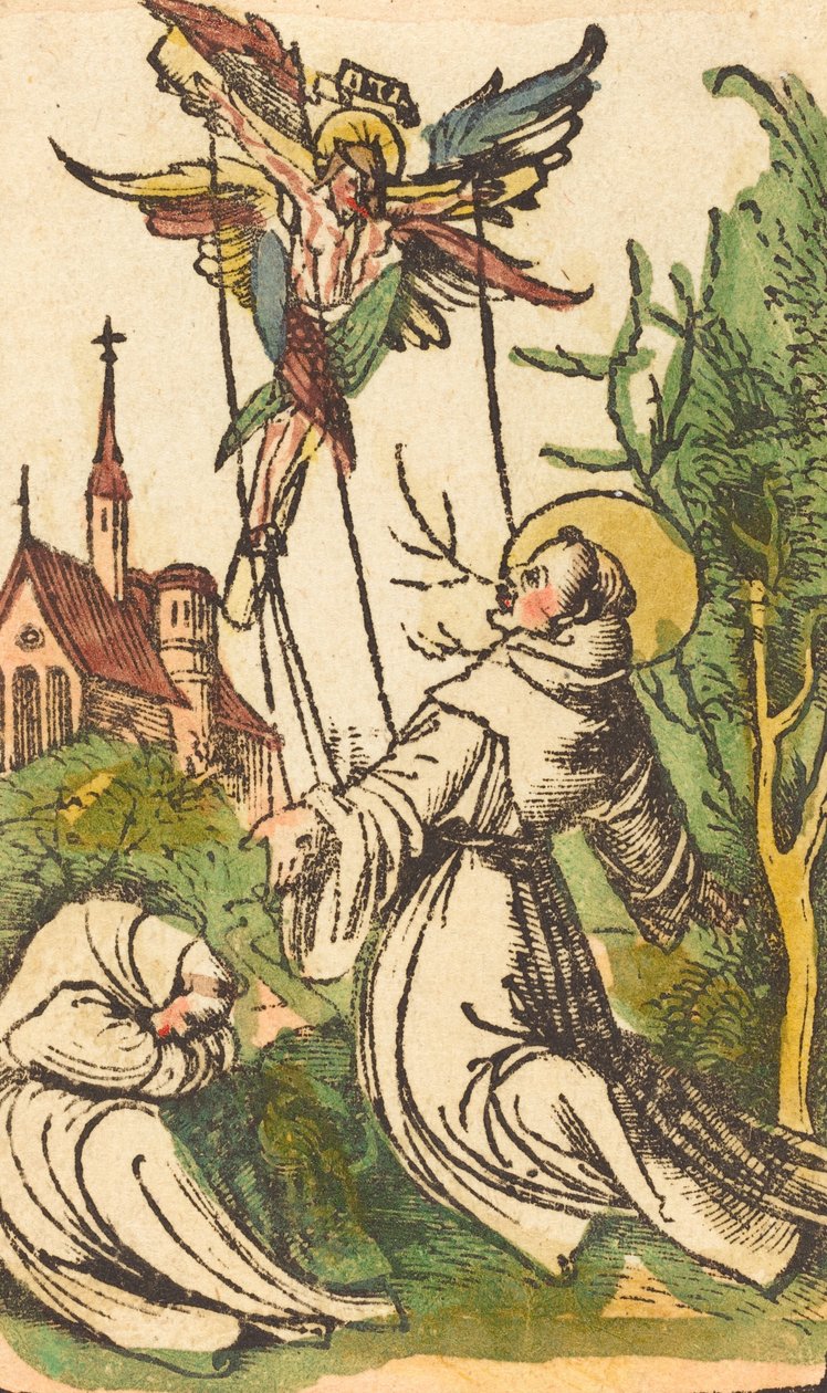 Der heilige Franziskus empfängt die Stigmata von Unbekannt