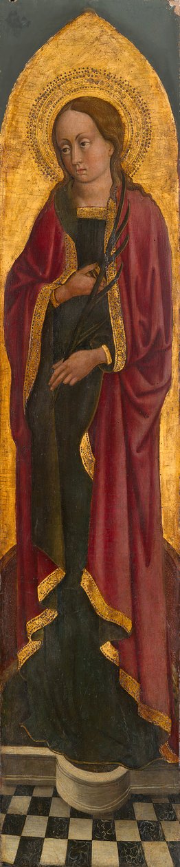 Heilige Giustina von Padua von einem Augustineraltar von Unbekannt