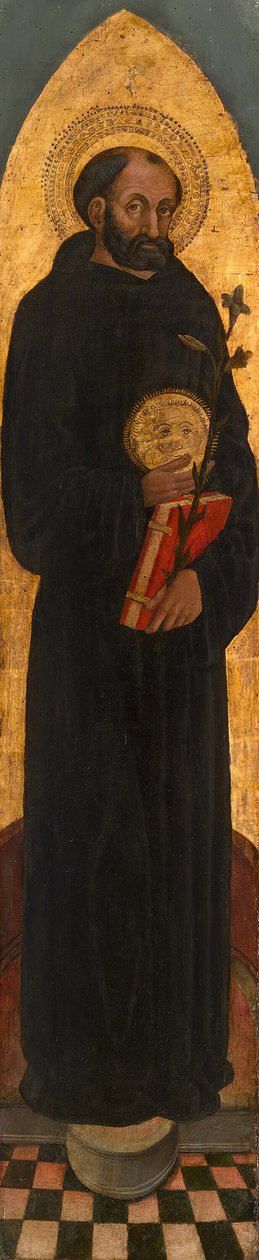 Heiliger Nikolaus von Tolentino von einem Augustineraltar von Unbekannt