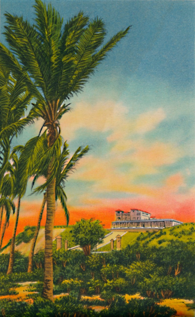 Schloss Salgar. 20 Minuten von Barranquilla, ca. 1940er Jahre von Unbekannt